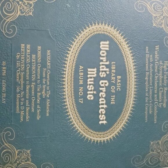 Vintage 1950s NO.17 World's Greatest Music Album GUC - Picture 12 of 13